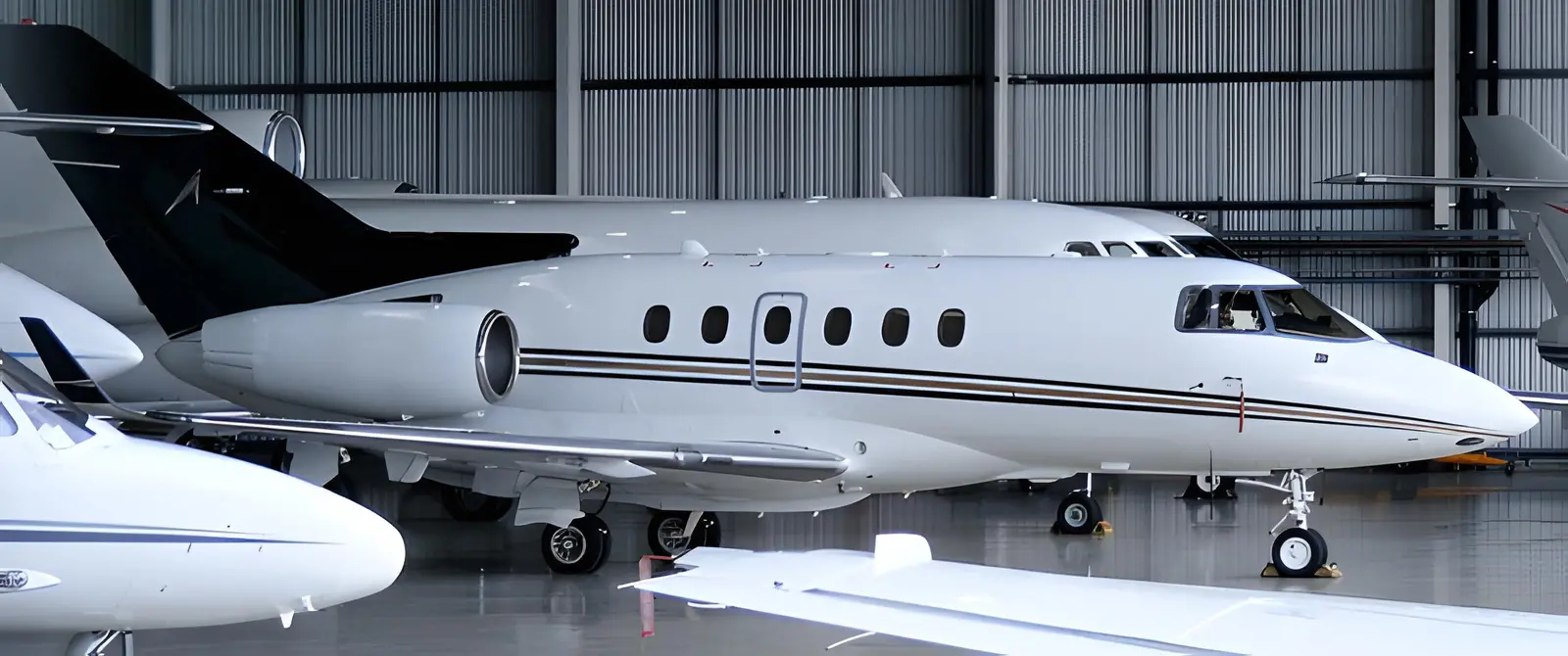 Beechcraft Hawker 850XP SU-MAN operated by Alkan Air photo 4