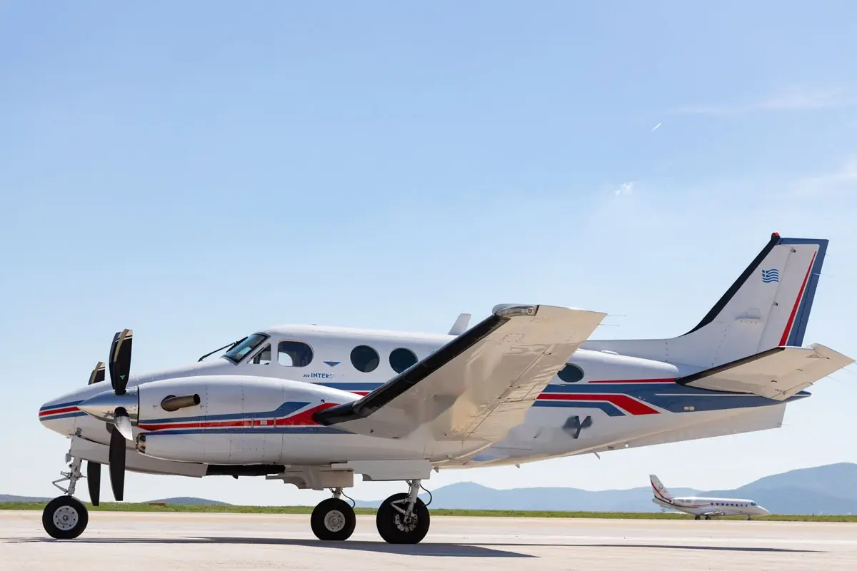Beechcraft King Air C90B SX-BKY operated by Air Intersalonika photo 6