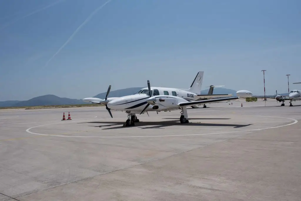 Piper PA-31T Cheyenne SX-FDC operated by Life Line Aviation photo 4
