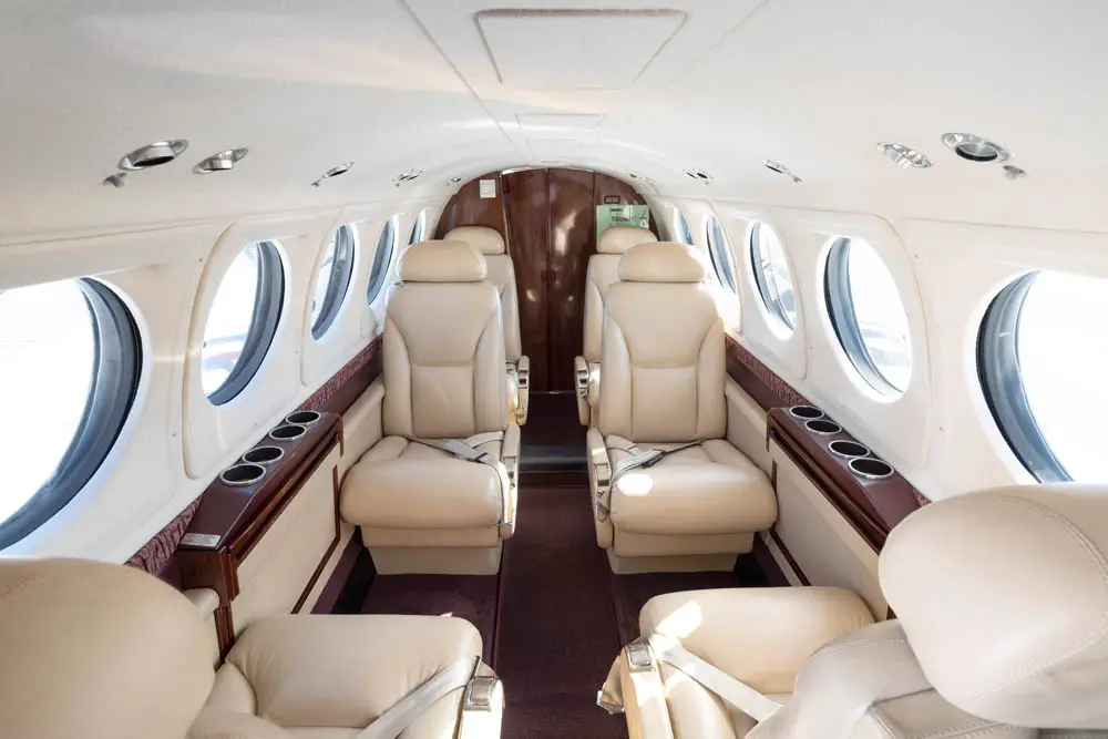 Beechcraft King Air 200 SX-INT operated by Magna Aviation photo 2