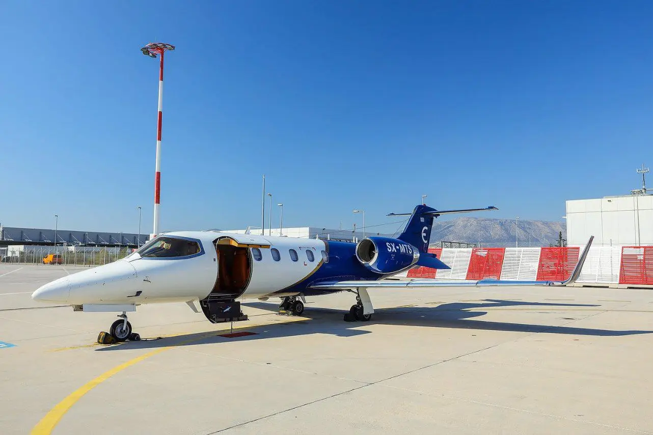Bombardier Learjet 31A SX-MTS operated by Magna Aviation photo 4