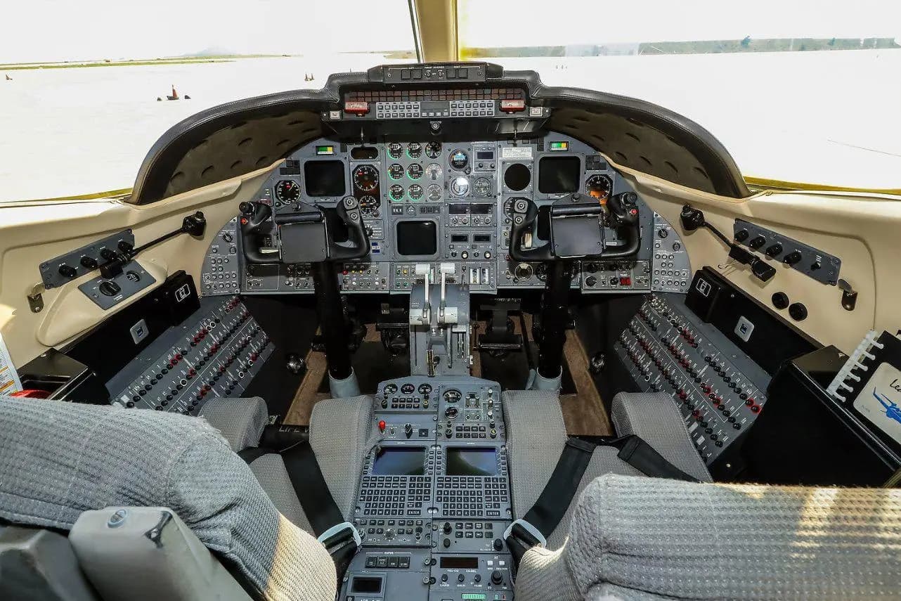 Bombardier Learjet 31A SX-MTS operated by Magna Aviation photo 6