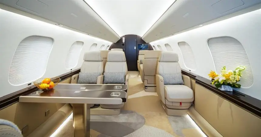 Bombardier Global 7500 T7-444 operated by DC Aviation Al-Futtaim LLC photo 2