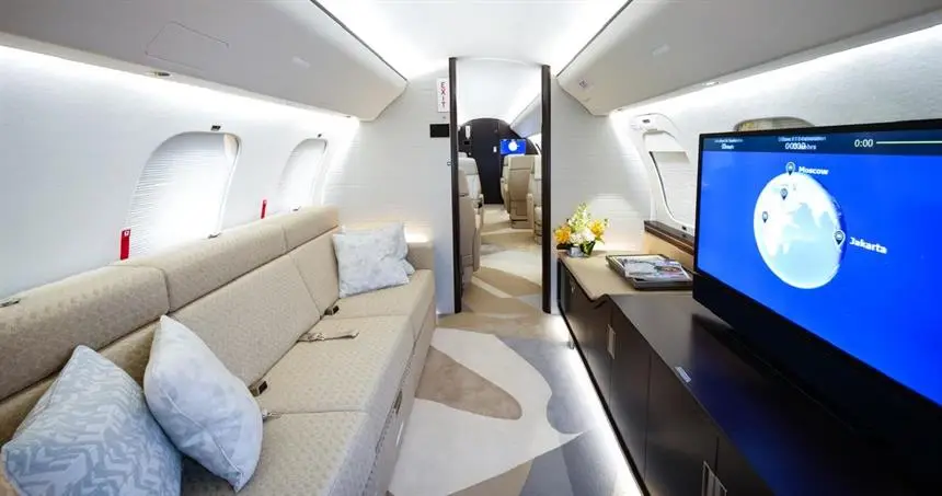 Bombardier Global 7500 T7-444 operated by DC Aviation Al-Futtaim LLC photo 3