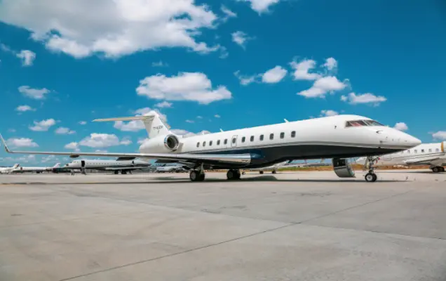 Bombardier Global 5000 T7-ALEX1 operated by Alex Jets photo 6
