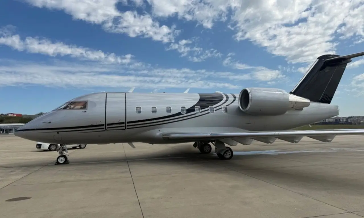 Bombardier Challenger 604 T7-BRE operated by Luxaviation Group Europe photo 2