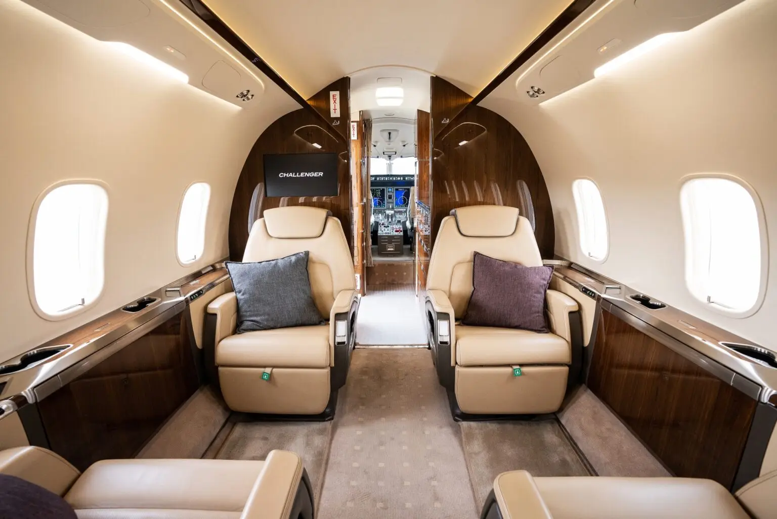 Bombardier Challenger 350 T7-DNK operated by Voluxis photo 6