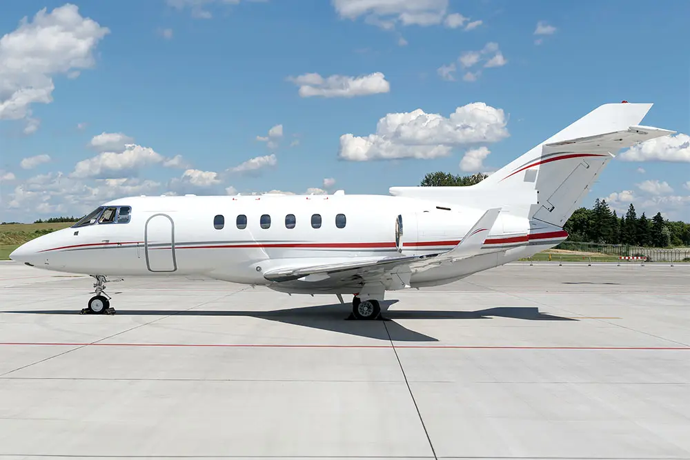 Beechcraft Hawker 900XP T7-EMI operated by Luxaviation Group Europe, exterior