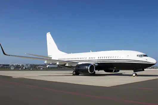 Boeing BBJ T7-HAS operated by Empire Aviation Group photo 3