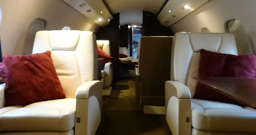 Bombardier Global Express XRS T7-JAT operated by Empire Aviation Group photo 3