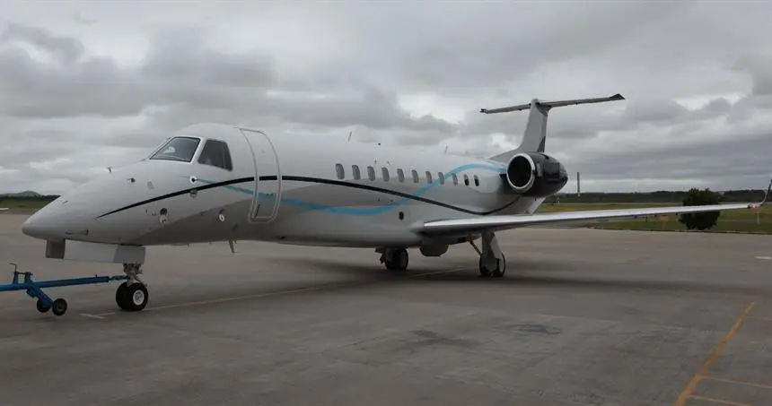 Embraer Legacy 650 T7-MBH operated by Empire Aviation Group photo 3