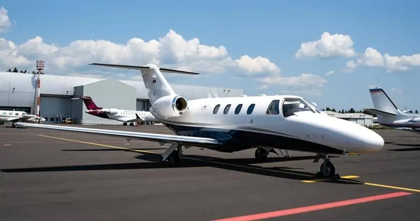 Cessna Citation CJ1 T7-OHM operated by Tinadar Jets, Ltd., exterior