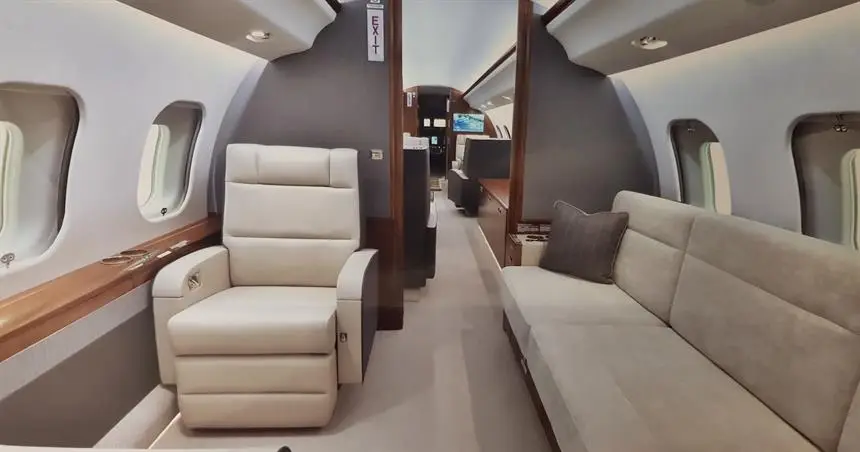 Bombardier Global 6000 T7-SSB operated by Empire Aviation Group photo 5