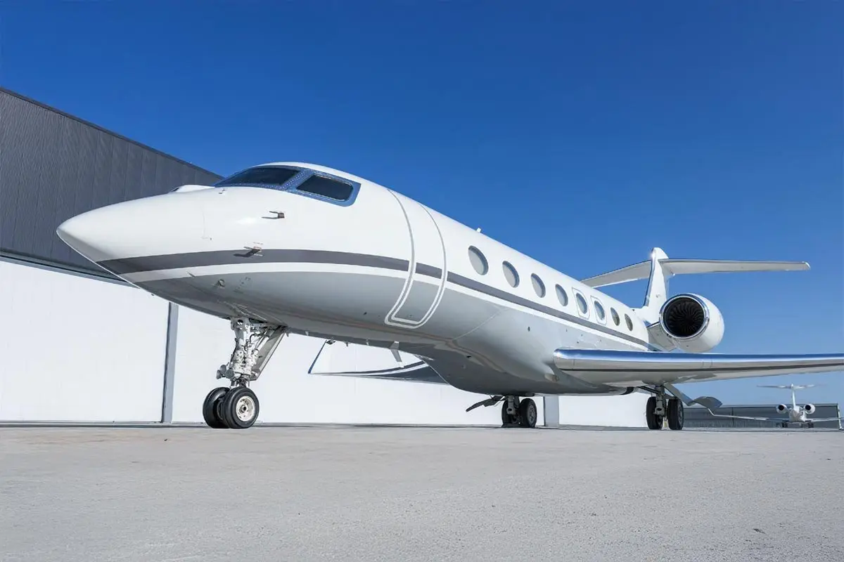 Gulfstream G650 T7-TBC operated by DC Aviation Al-Futtaim LLC, exterior