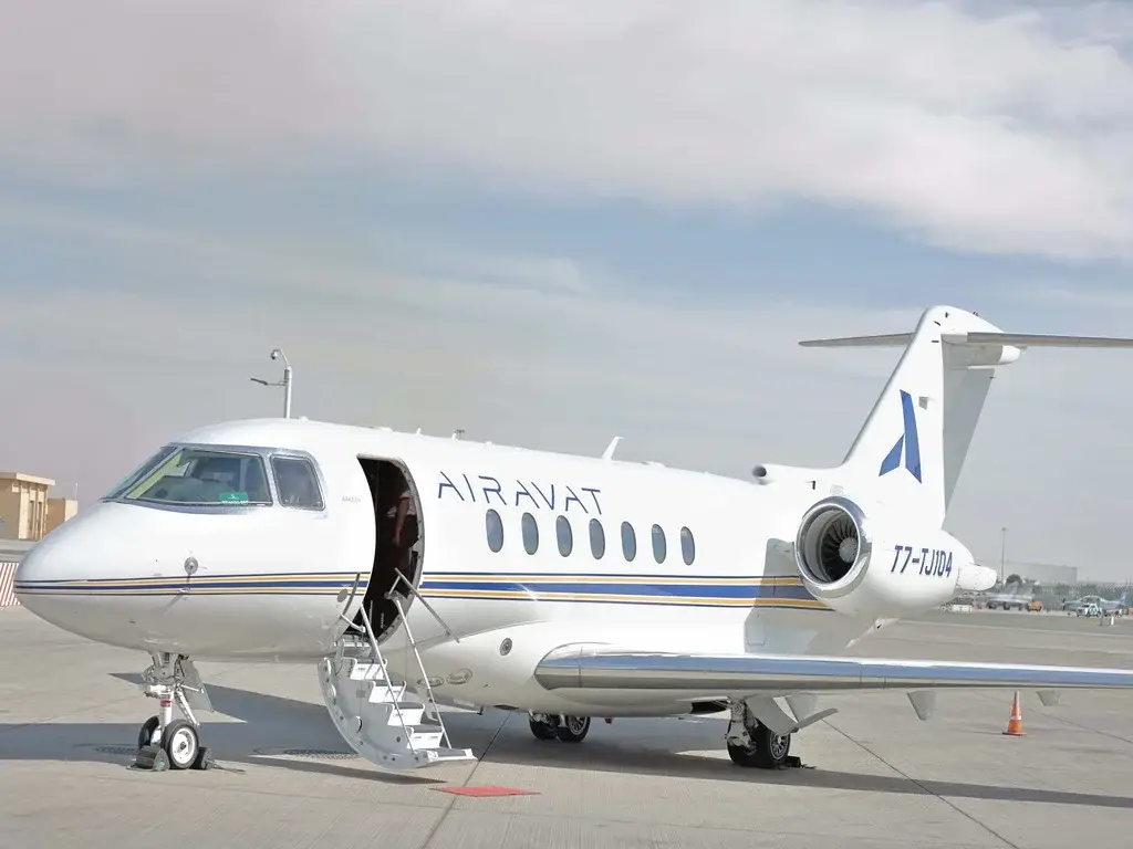 Beechcraft Hawker 4000 T7-TJ104 operated by Transworld Group photo 3