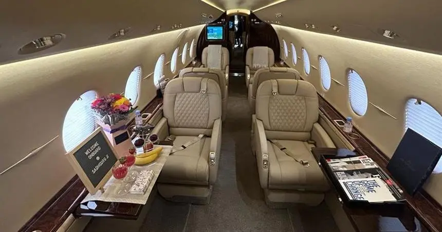 Beechcraft Hawker 4000 T7-TJ104 operated by Transworld Group photo 4