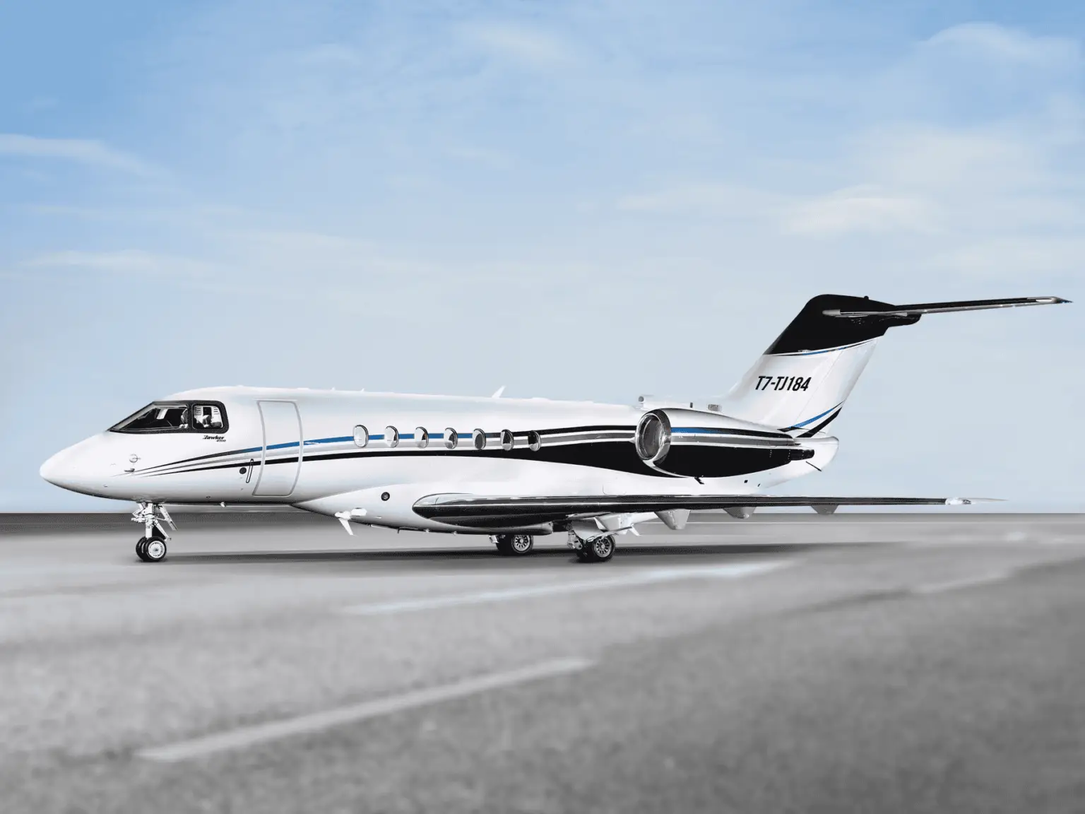 Beechcraft Hawker 4000 T7-TJ184 operated by Transworld Group photo 5