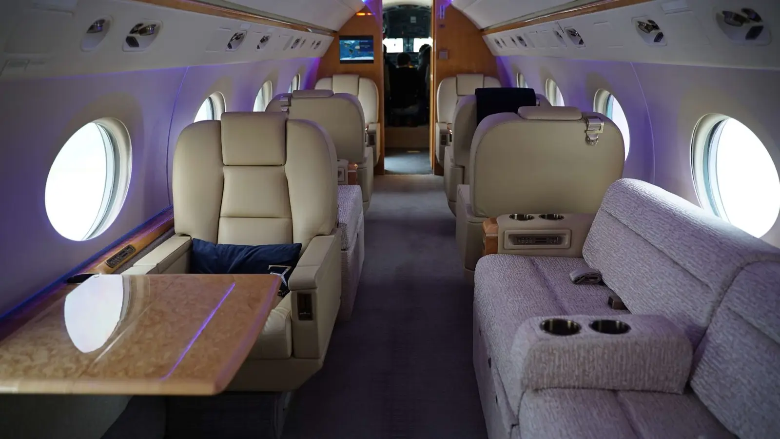 Gulfstream G550 TC-ALG operated by Zafer Air photo 2