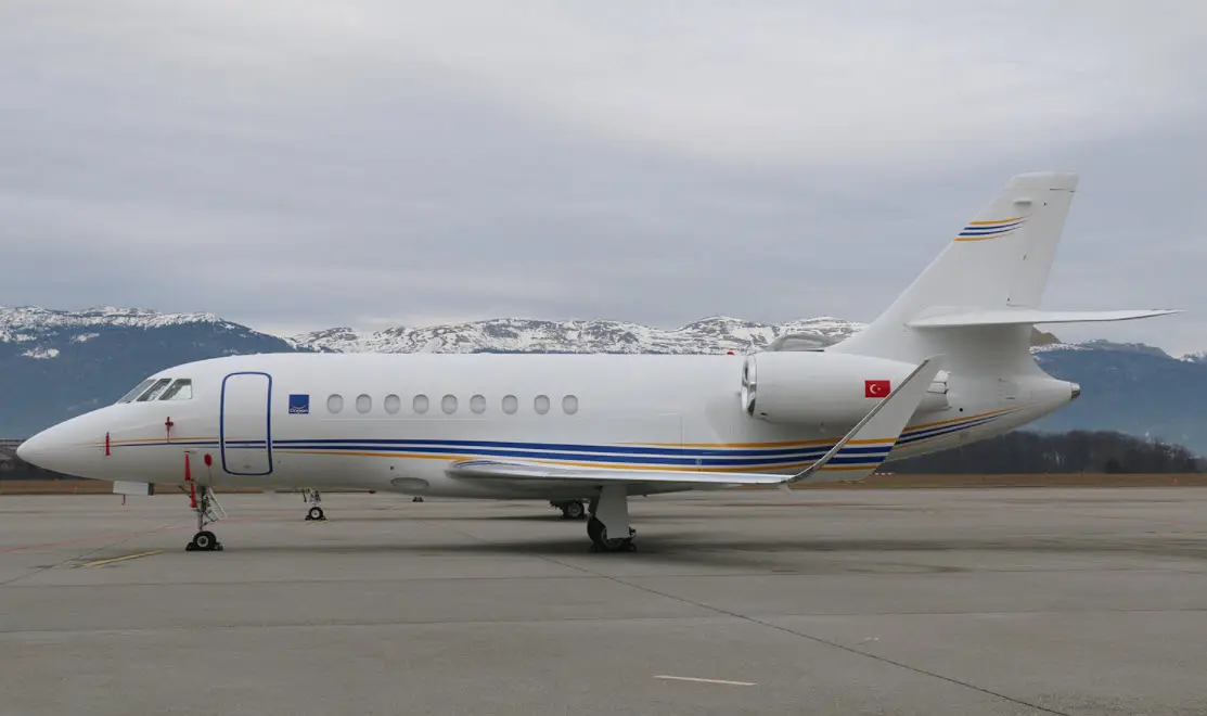Dassault Falcon 2000LXS TC-ASD operated by BikiniJet photo 4