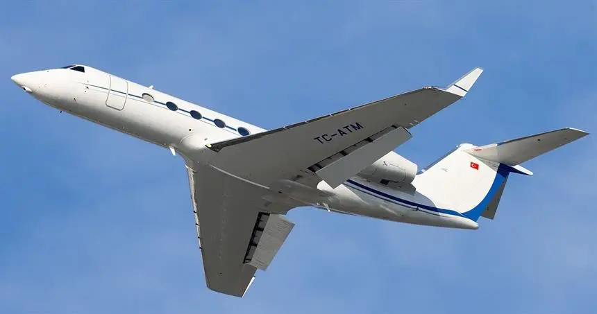 Gulfstream G450 TC-ATM operated by Apron Aviation, exterior