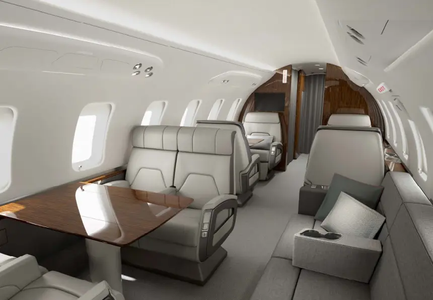Bombardier Challenger 604 TC-FNH operated by Fiba Air photo 2