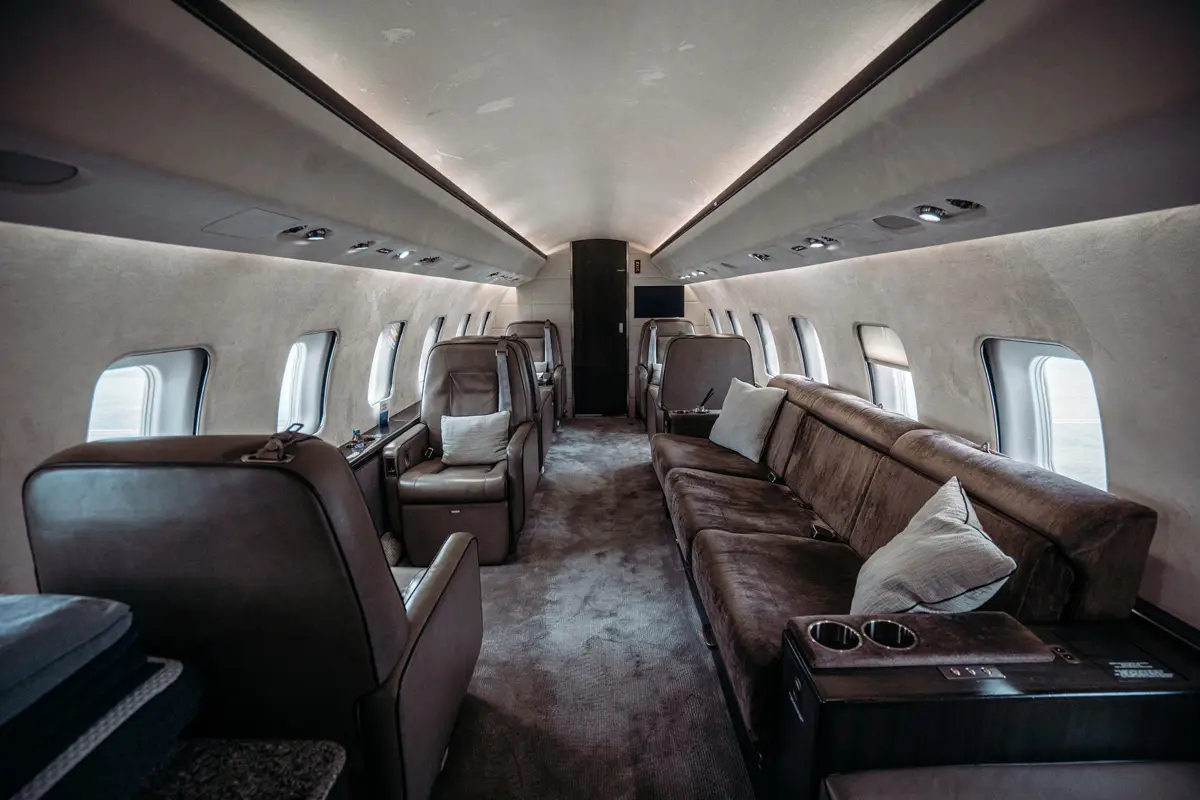 Bombardier Challenger 850 TC-GHP operated by Bonair Havacilik photo 2