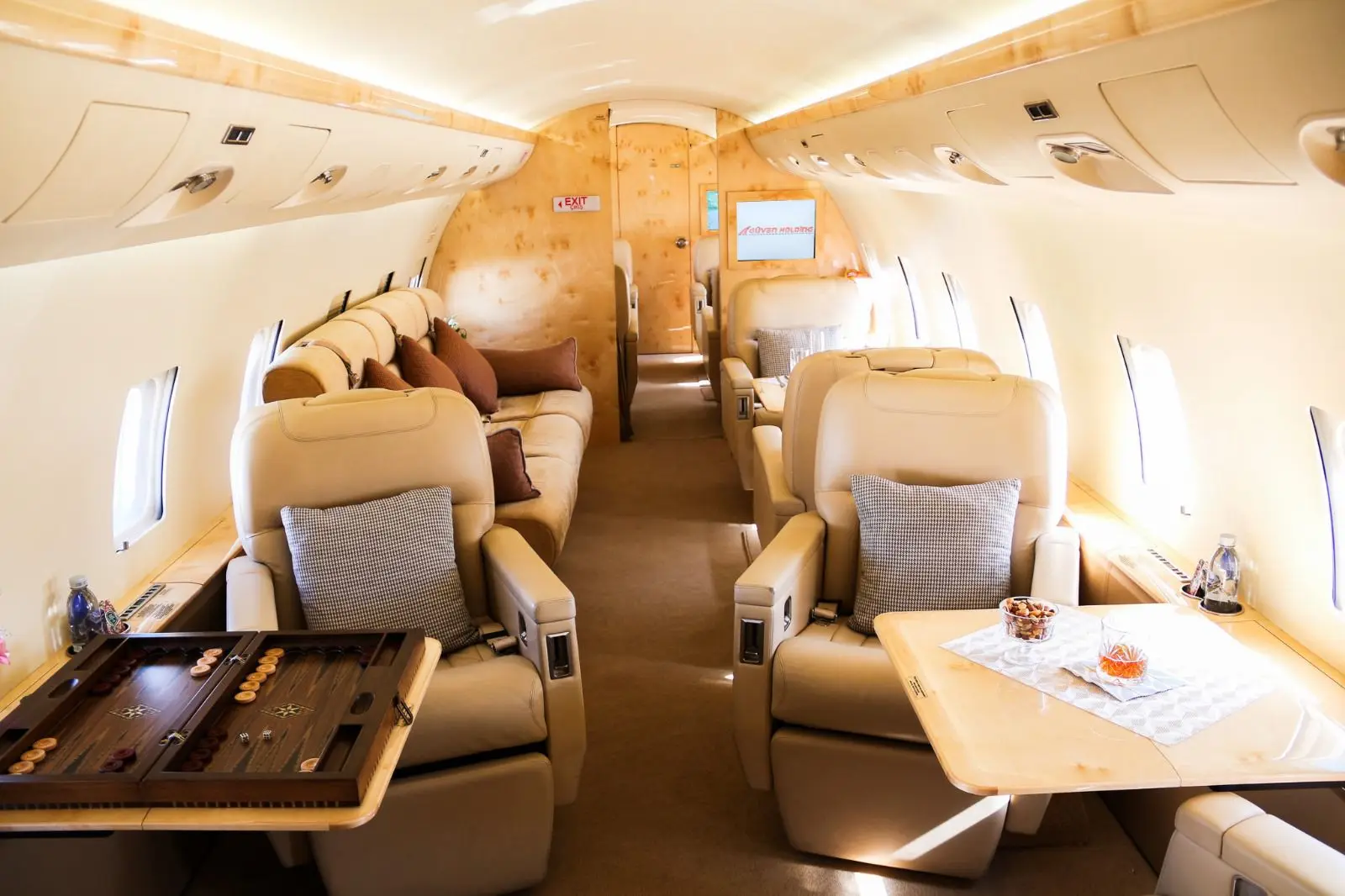 Bombardier Challenger 850 TC-GVN operated by Güven Air photo 3