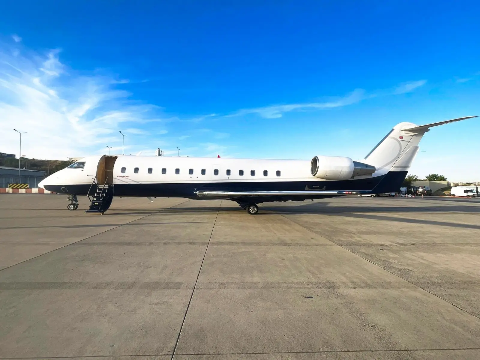 Bombardier Challenger 850 TC-GVN operated by Güven Air photo 4