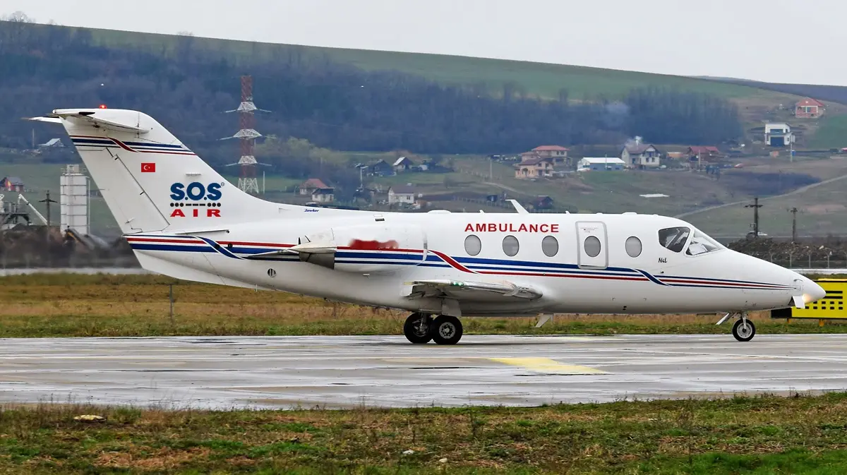 Beechcraft Hawker 400XP TC-KJA operated by SOS International Ambulance Service A.S photo 2