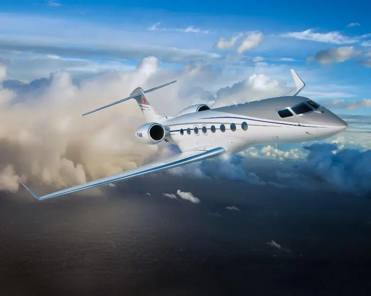 Gulfstream G650 TC-MAA operated by Swan Aviation, exterior