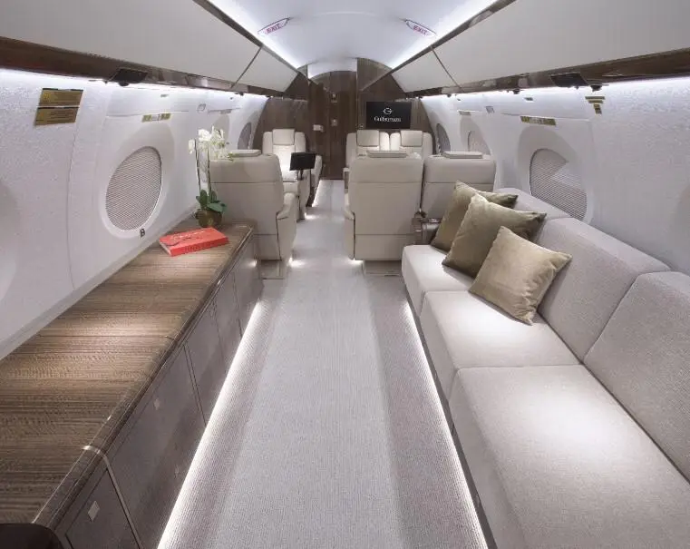 Gulfstream G650 TC-MAA operated by Swan Aviation photo 3