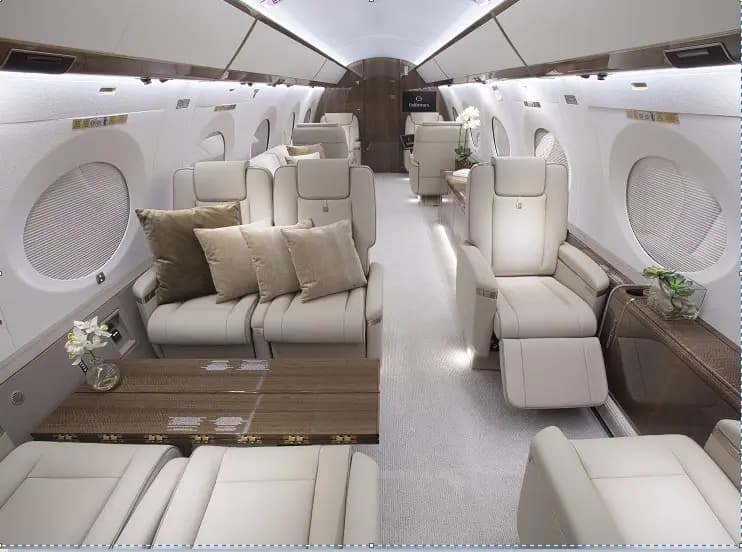 Gulfstream G650 TC-MAA operated by Swan Aviation photo 4