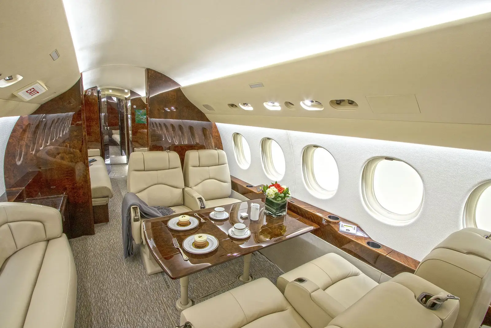 Dassault Falcon 7X TC-MHZ operated by Zafer Air photo 4