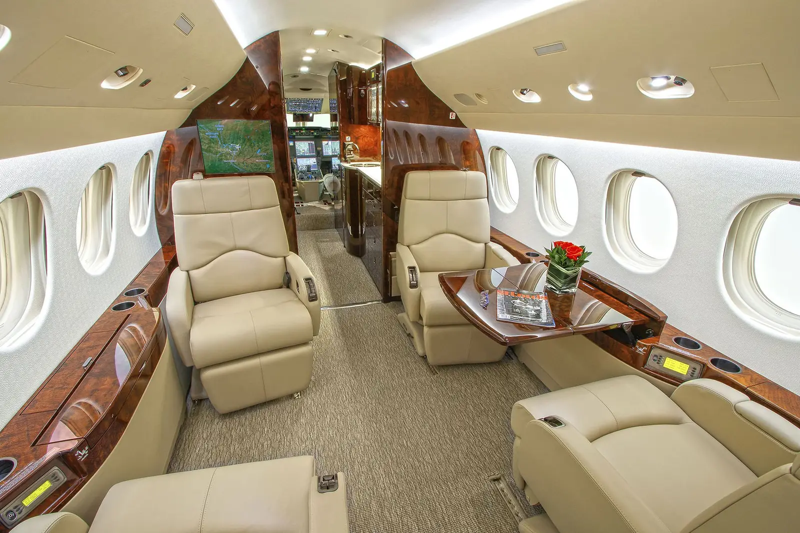Dassault Falcon 7X TC-MHZ operated by Zafer Air photo 6