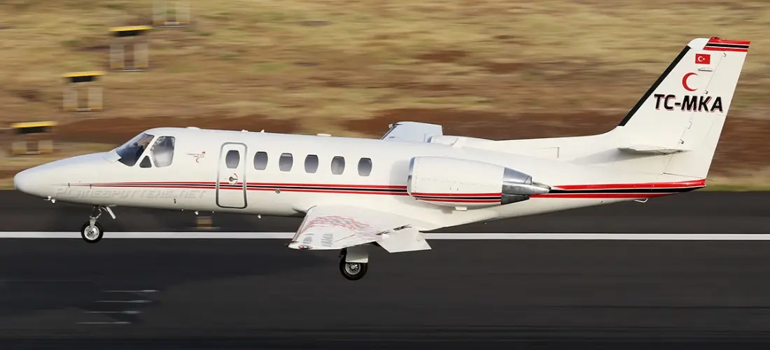 Cessna Citation Bravo TC-MKA operated by Bonair Havacilik photo 4