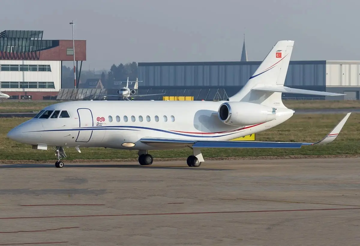 Dassault Falcon 6X TC-MRK operated by Setair photo 2