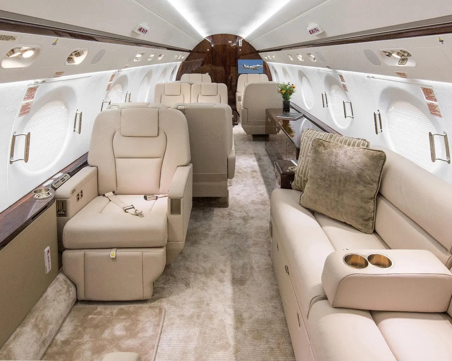 Gulfstream G450 TC-MZA operated by Zorlu Air Havacilik A.S. photo 2