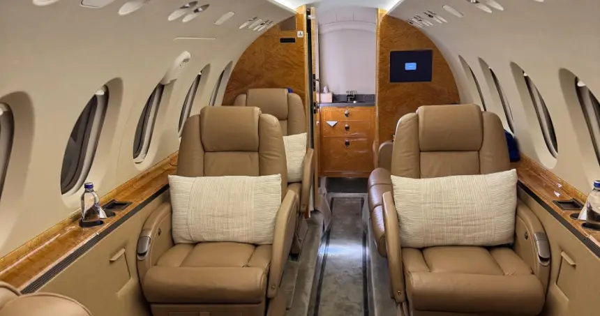 Beechcraft Hawker 750 TC-ORK operated by Genel Havacilik photo 4