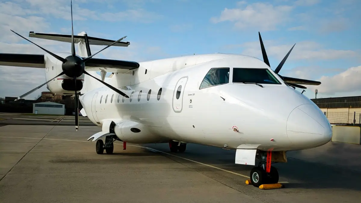Dornier 328 TF-ORI operated by Eagle Air Iceland, exterior