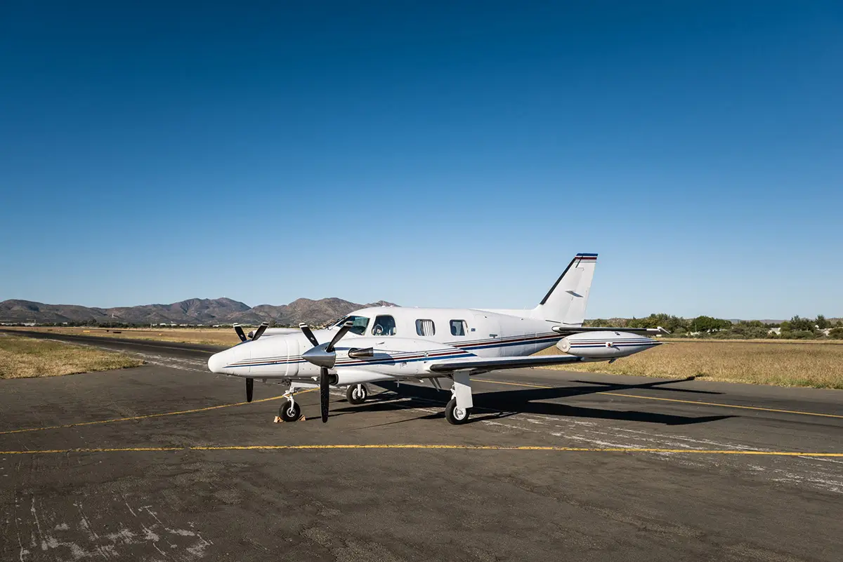 Piper PA-31T Cheyenne II V5-CCH operated by Westair Aviation Namibia (PTY) LTD. photo 2