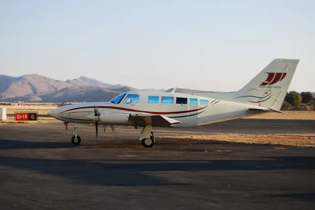 Cessna 402B V5-WAE operated by Westair Aviation Namibia (PTY) LTD. photo 3
