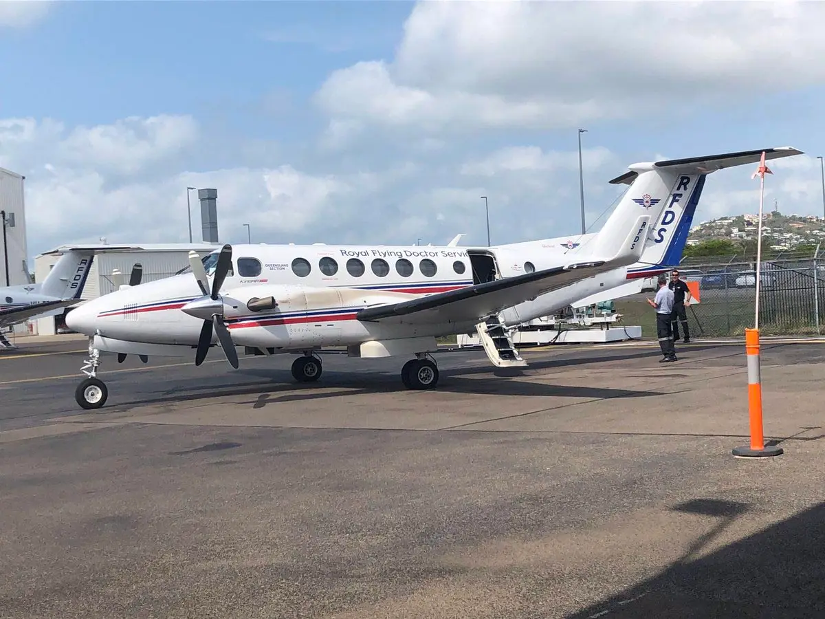 Beechcraft King Air 350 VH-FDF operated by Royal Flying Doctor Service photo 2