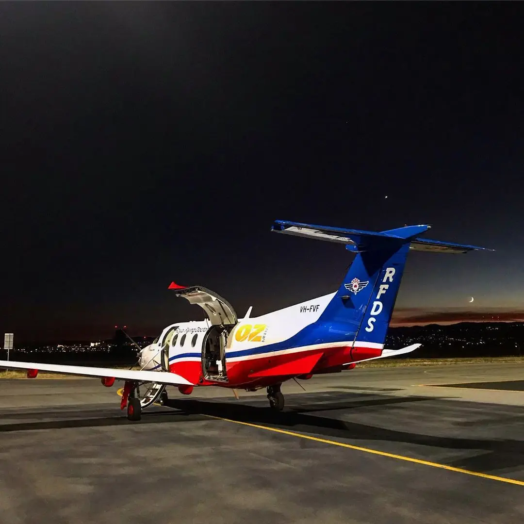 Pilatus PC-12/47 VH-FVF operated by Royal Flying Doctor Service photo 2