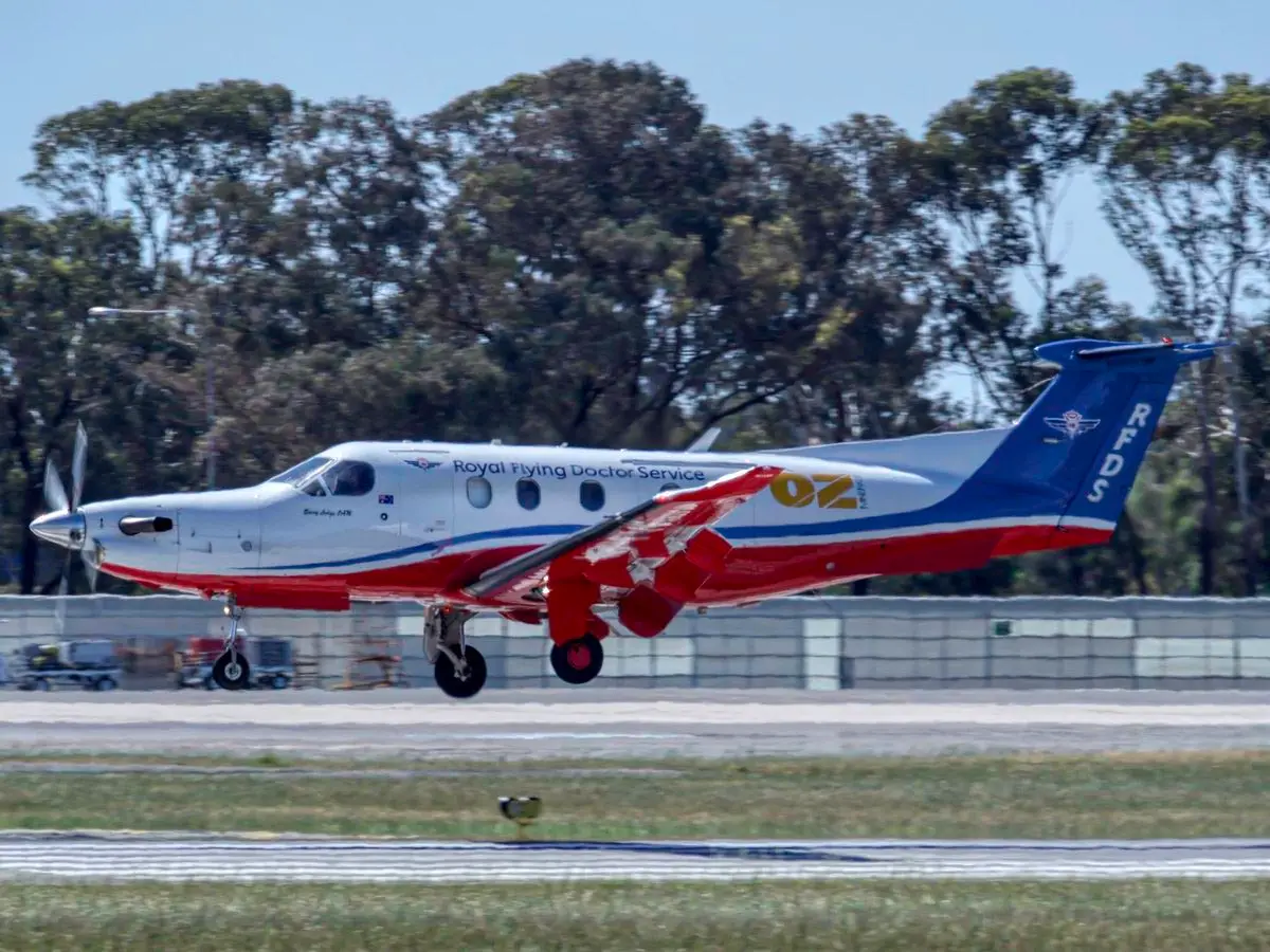Pilatus PC-12/47 VH-FVF operated by Royal Flying Doctor Service photo 3