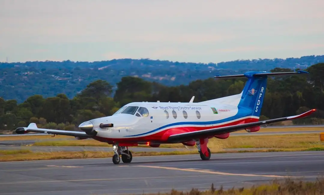 Pilatus PC-12/47 VH-FXZ operated by Royal Flying Doctor Service photo 2