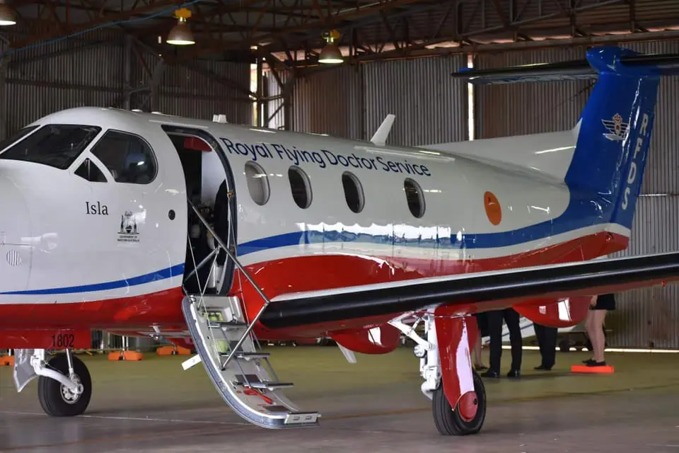 Pilatus PC-12/47 VH-IWO operated by Royal Flying Doctor Service photo 2