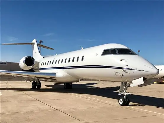 Bombardier Global Express VH-OFX operated by Australian Corporate Jet Centres PTY, LTD, exterior