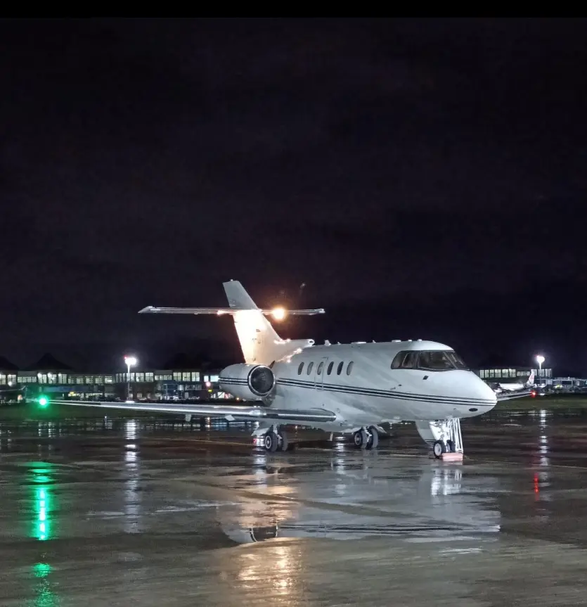 Beechcraft Hawker 800XP VH-OTK operated by Seletar Jet Charter Pte Ltd (Red Dot Air Ambulance Pte Ltd), exterior