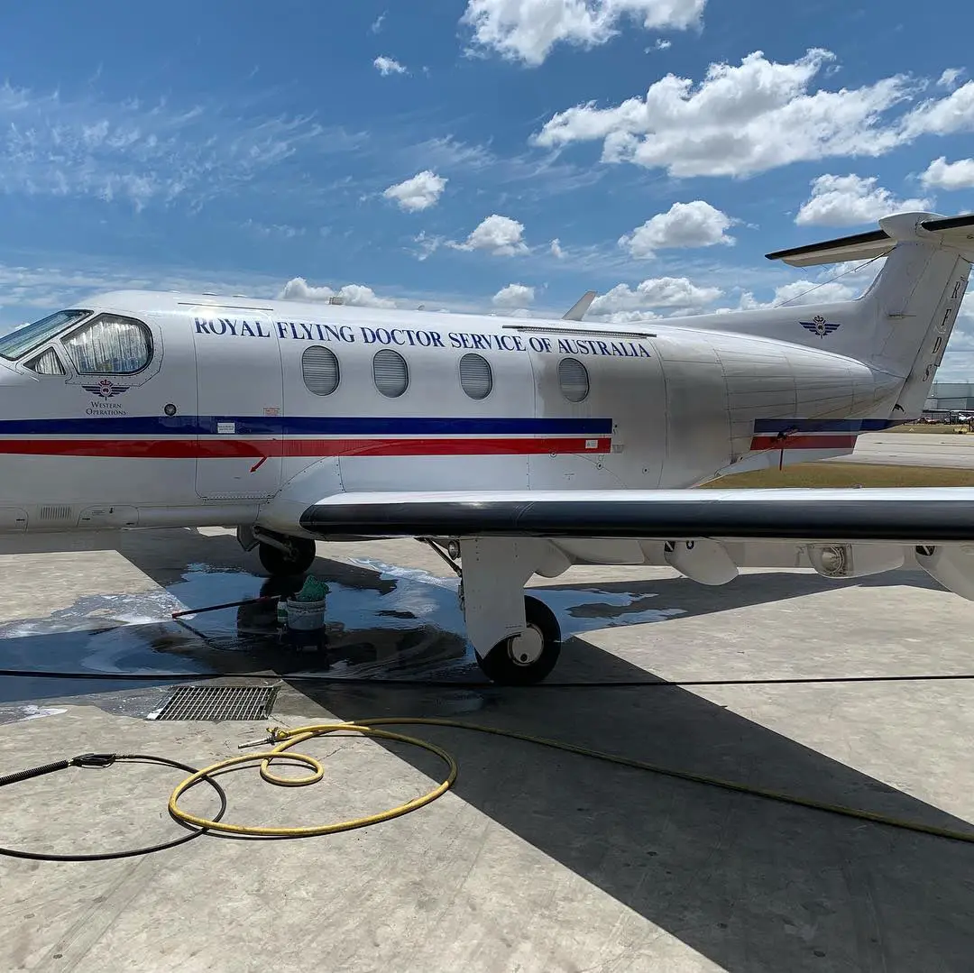 Pilatus PC-12/47 VH-OWG operated by Royal Flying Doctor Service photo 2