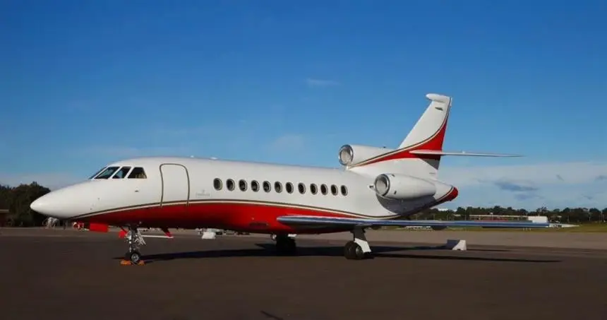 Dassault Falcon 900C VH-PPD operated by Global Jet International photo 5